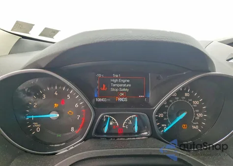 2017 Ford Escape Se z USA, uszkodzony, nr VIN 1FMCU0GDXHUE90845